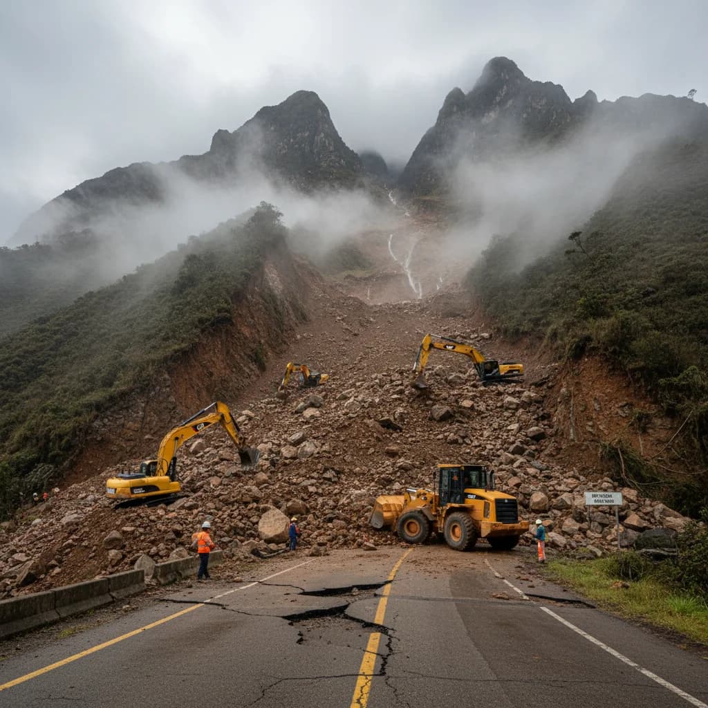 Government to Declare Emergency on Cuenca-Giron-Pasaje Road Section