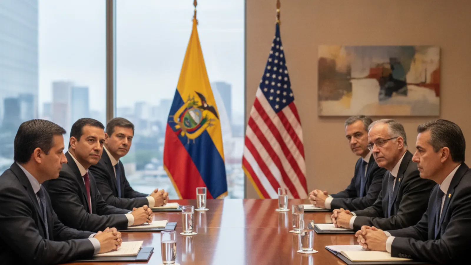 U.S. Southern Command Chief Meets Ecuador Defense Leaders