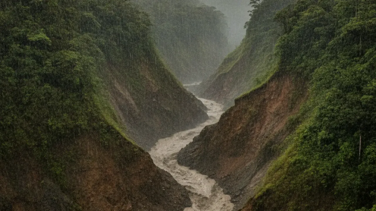 Heavy Rain Triggers a Small-to-Moderate Lahar at El Reventador
